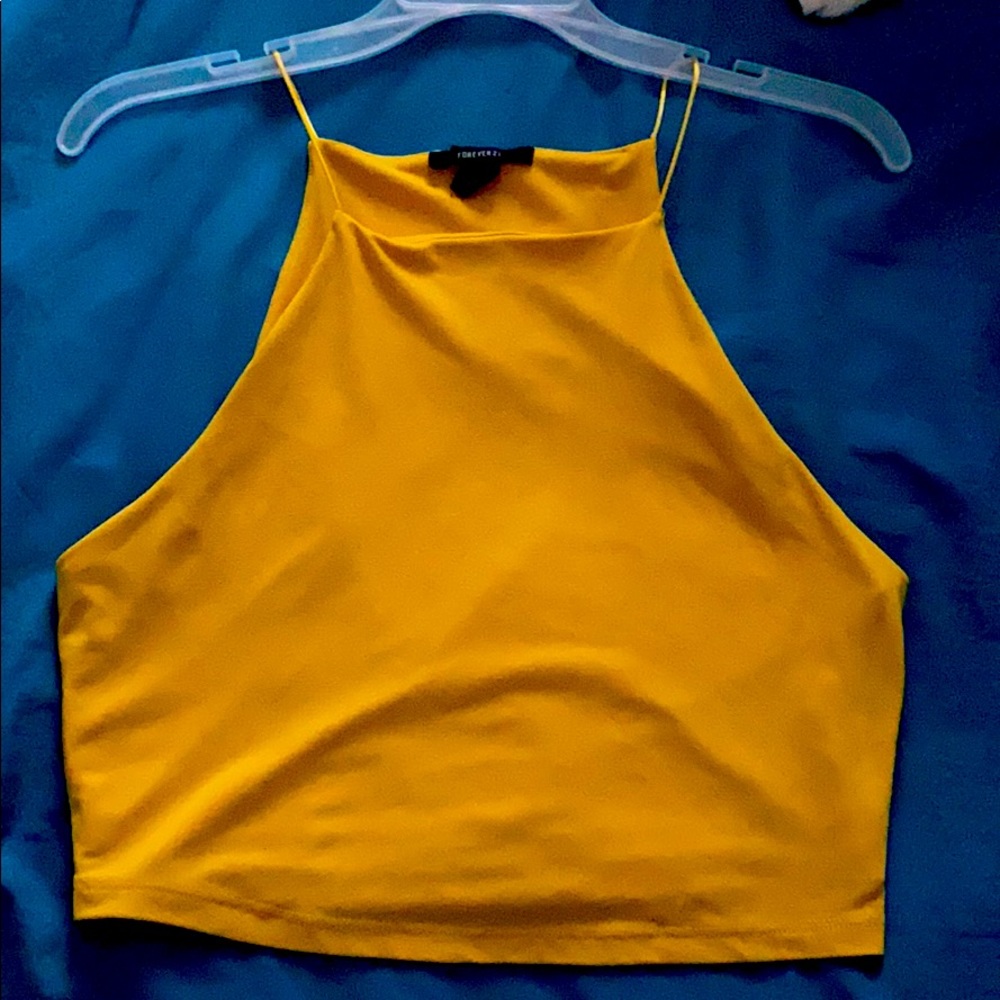 Yellow tank top